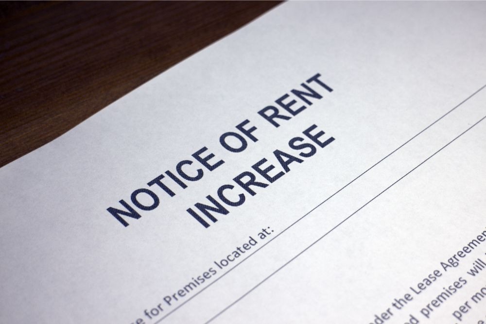 Notice of rent increase from new landlord in rent-stabilized building in NYC