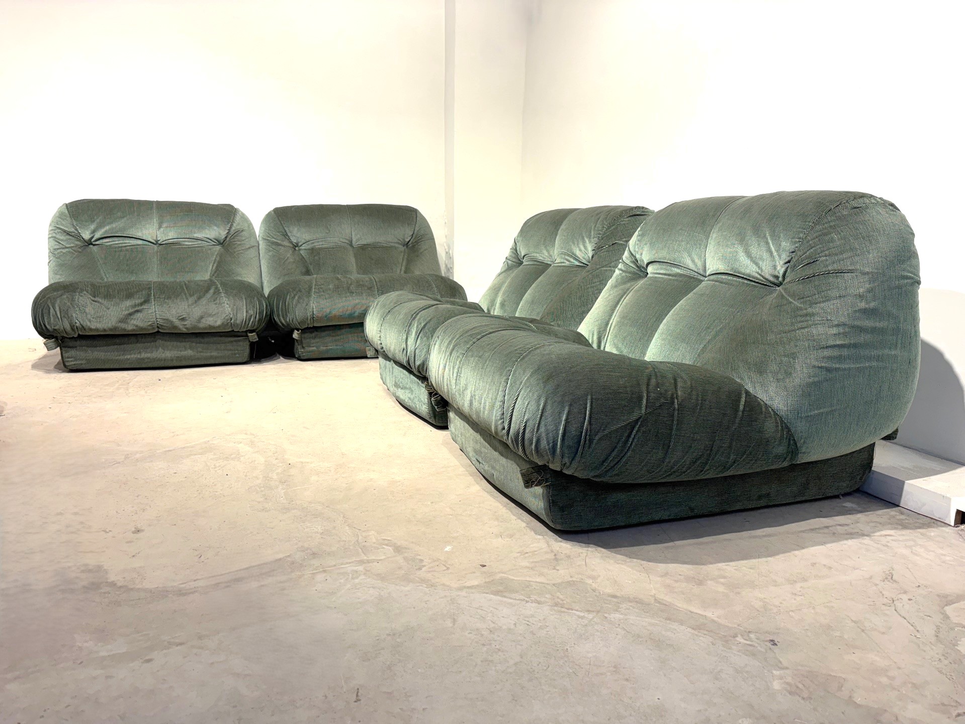 Ensemble canapé Nuvolone de Rino Maturi