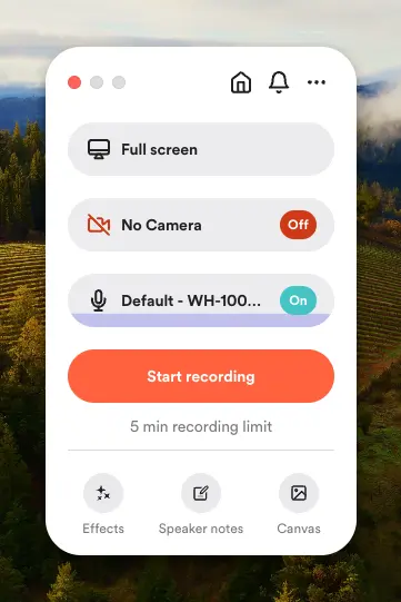 how to record on loom