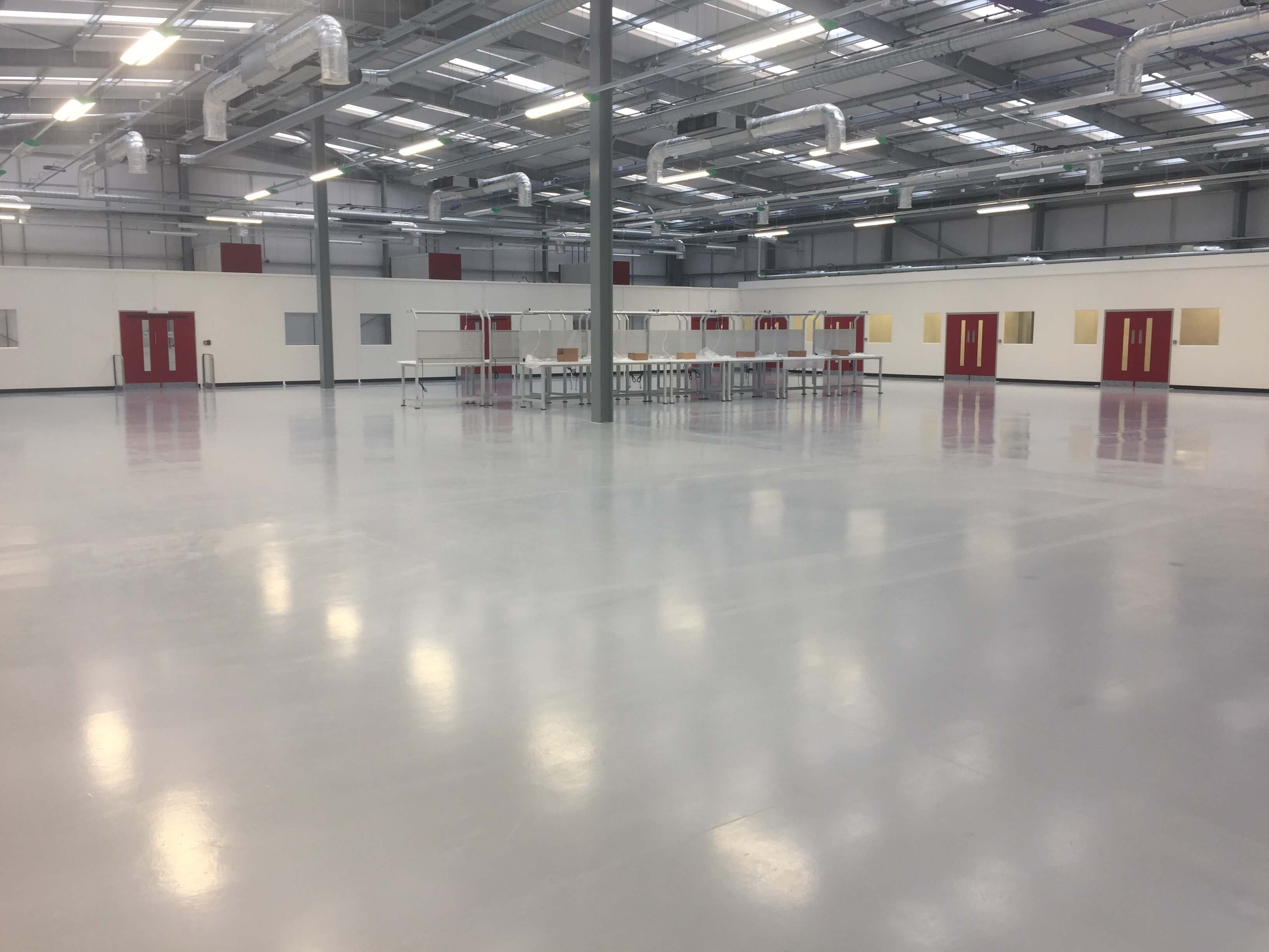 Data Centre anti-static resin flooring 