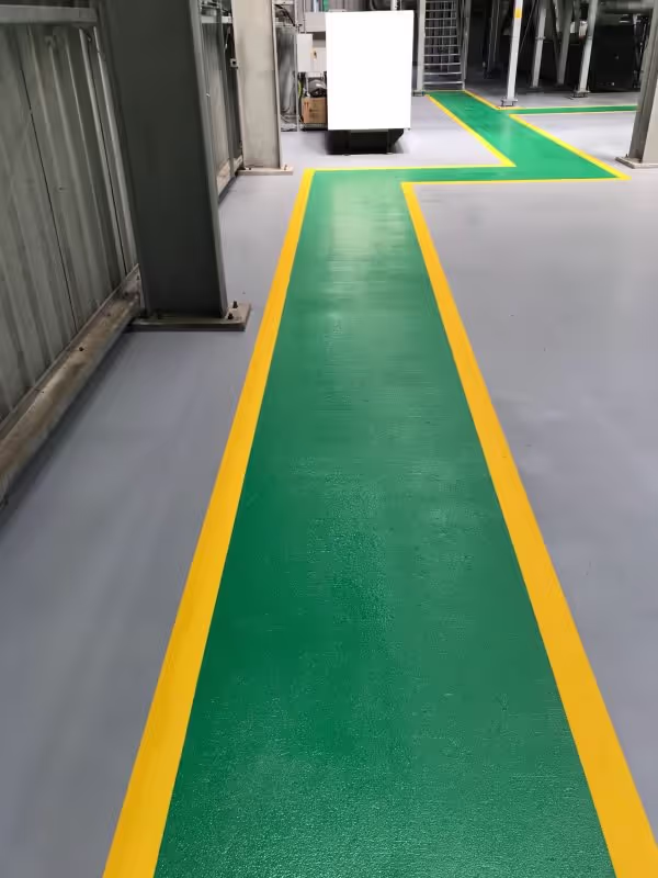 car park floor painting walkways