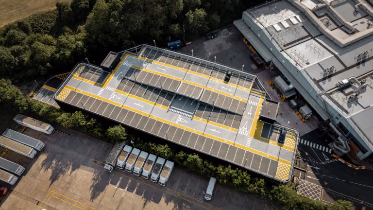 Multi-storey car park flooring by MTF