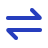 Image illustrating a blue line-art icon depicting a classical building with a triangular roof and vertical columns, representing a bank 