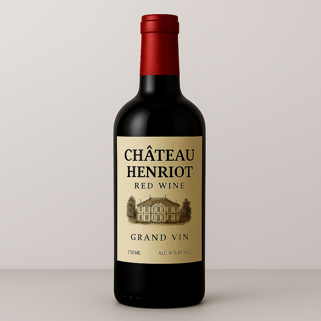 Vine Bottle Image High class