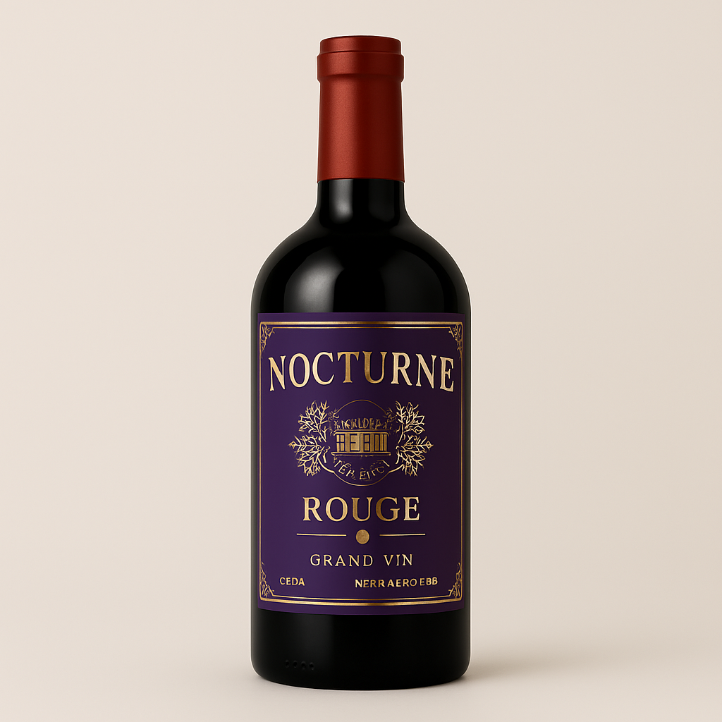 Vine Bottle Image High class