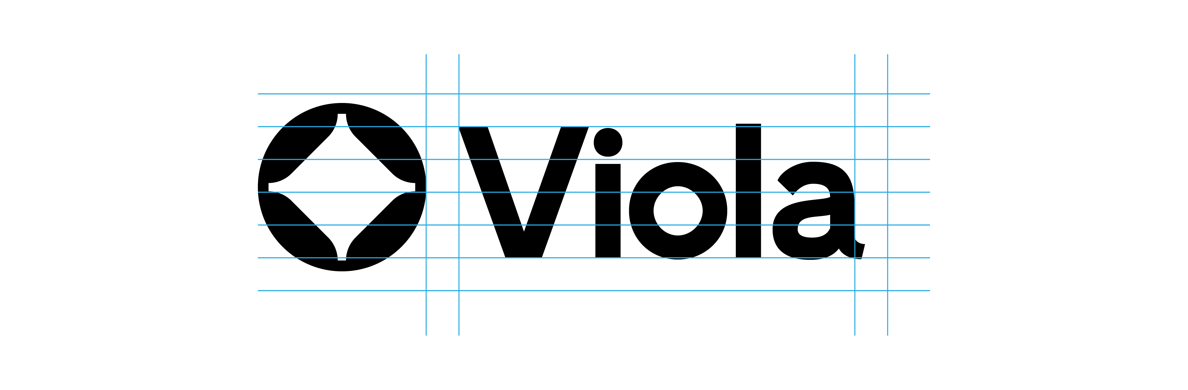 logo with a lockup grid