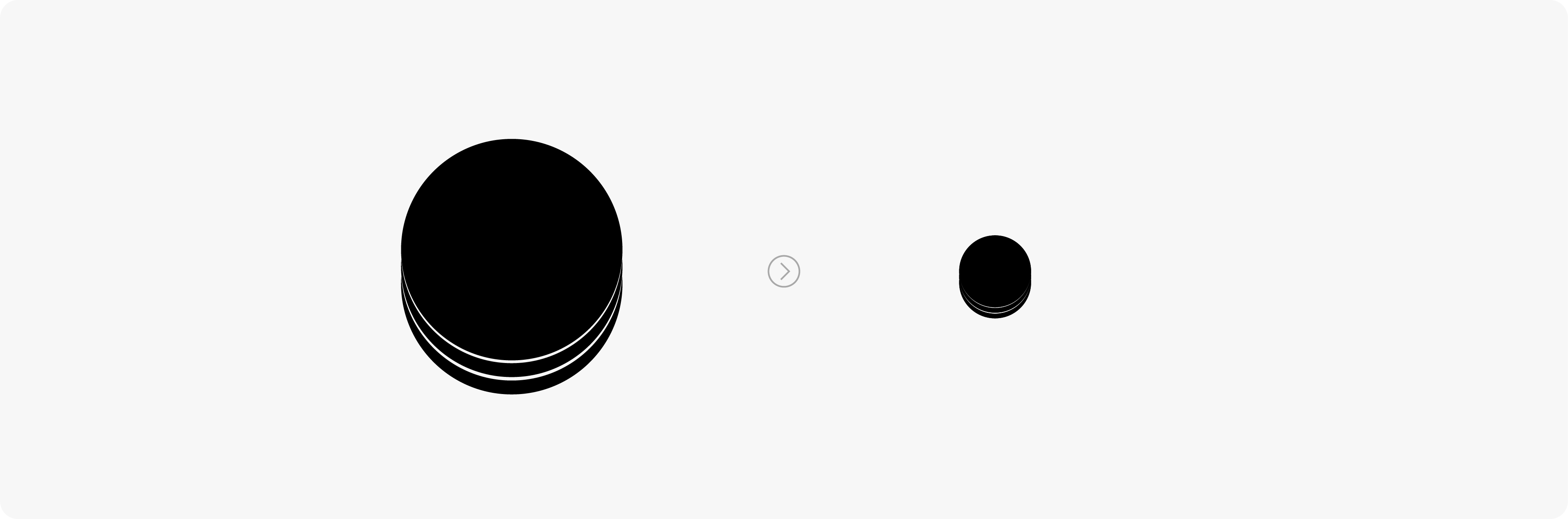 A diagram illustrating the logo mistake of poor scalability, showing how a complex design loses its detail when scaled down to a small size.