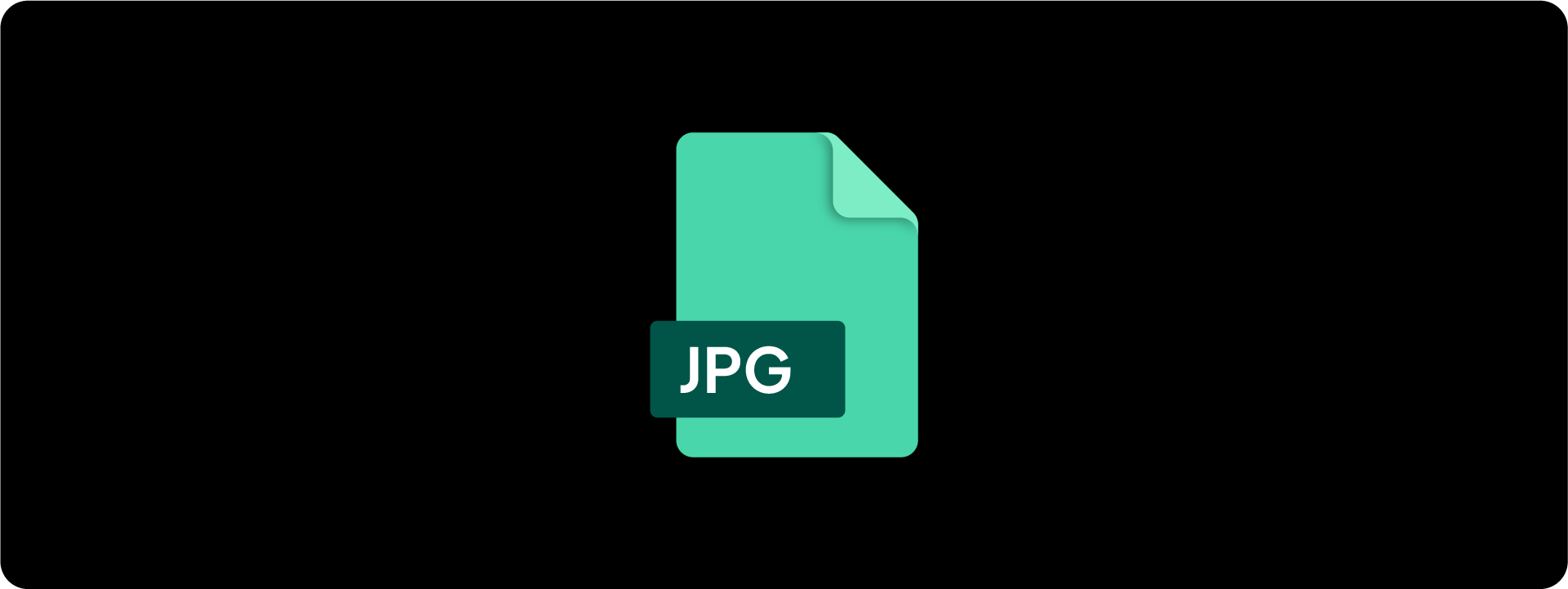 A green Joint Photographic Experts Group (JPG) file icon, used for compressed raster images with solid backgrounds.