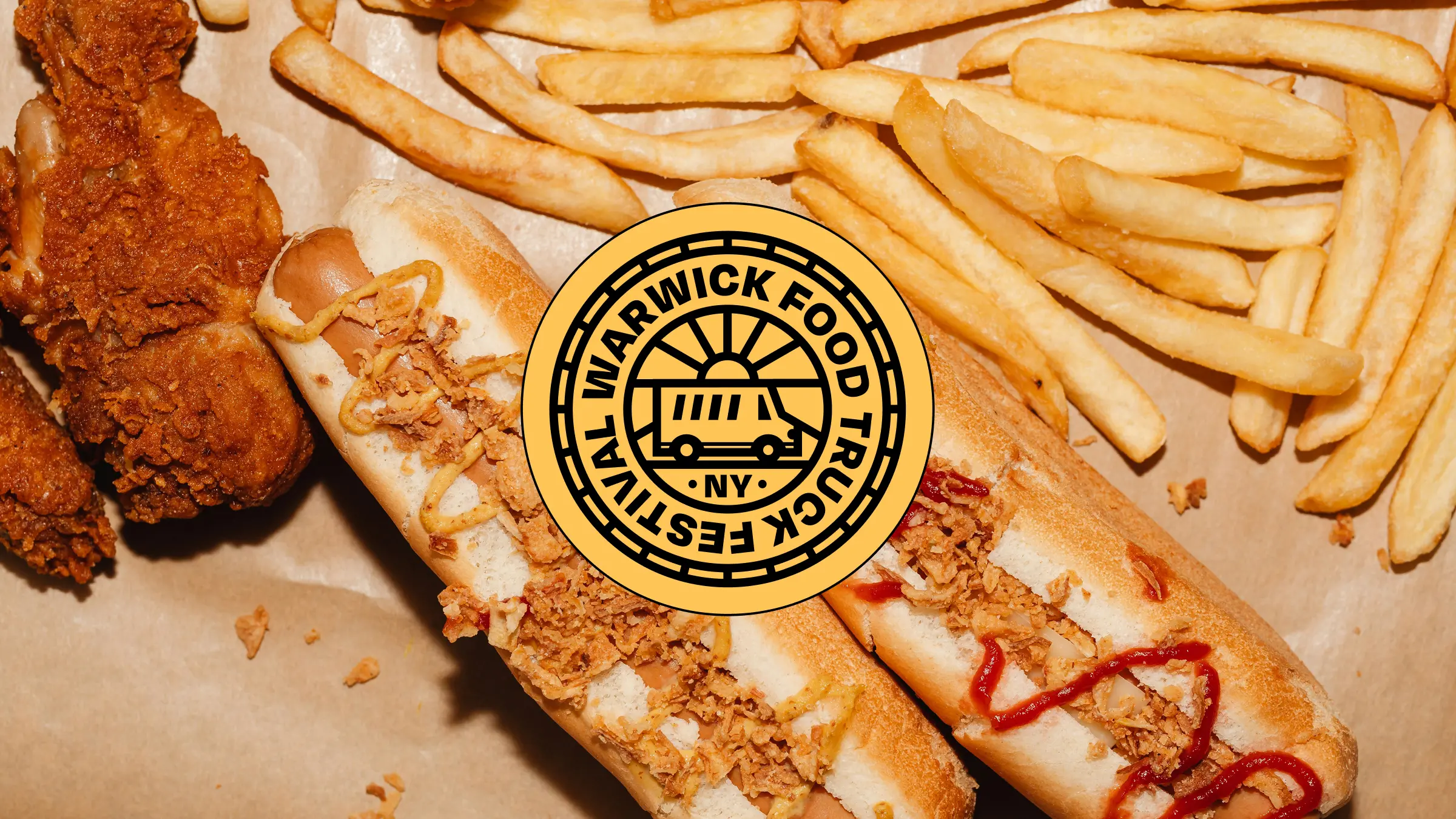 The Warwick Food Truck Festival is an annual summer event that takes place in Warwick, New York.