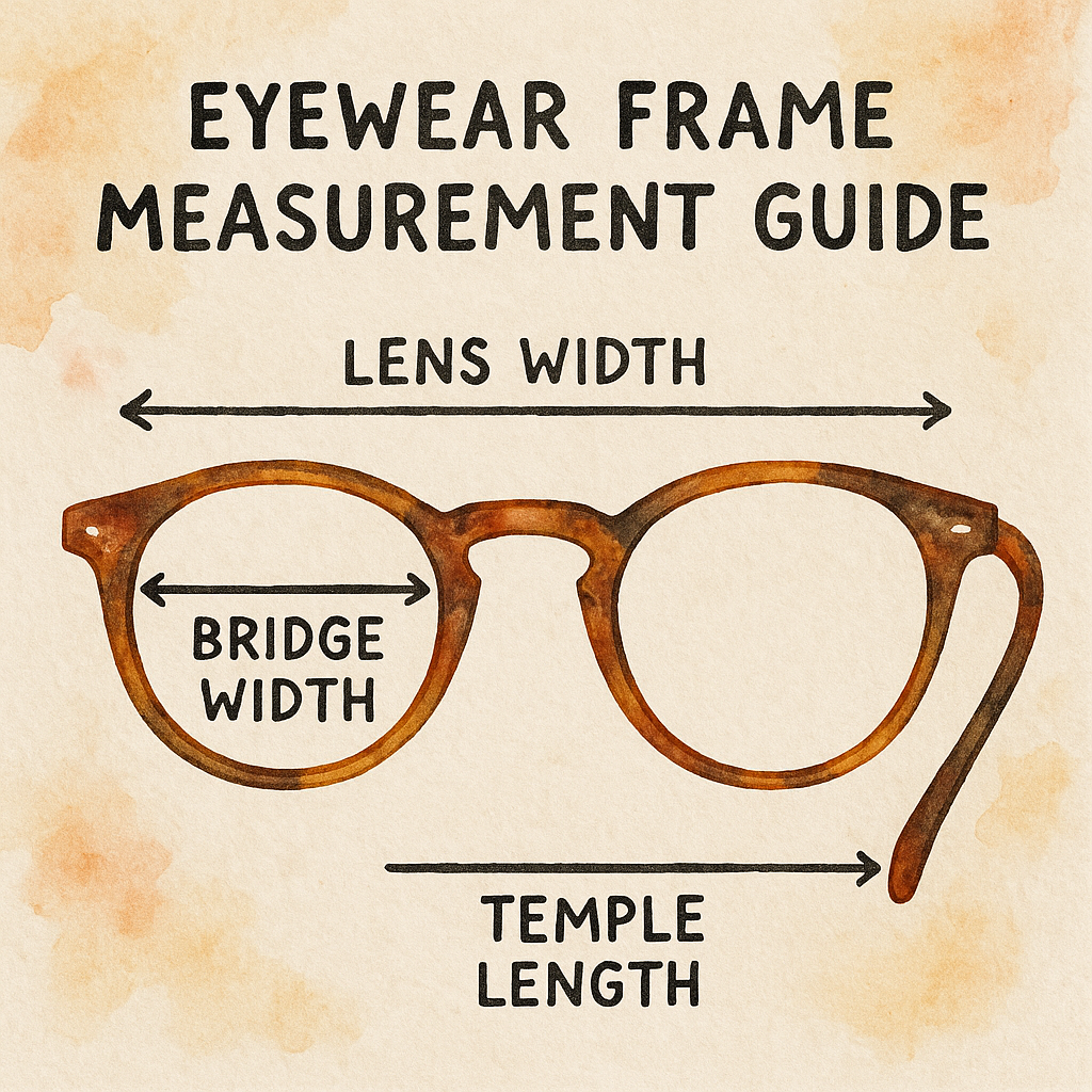 Measurement Guide for Eyewear Frames
