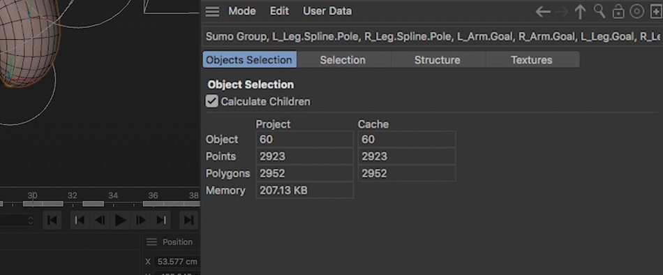 where to find the Polygon Count in Cinema 4D.png