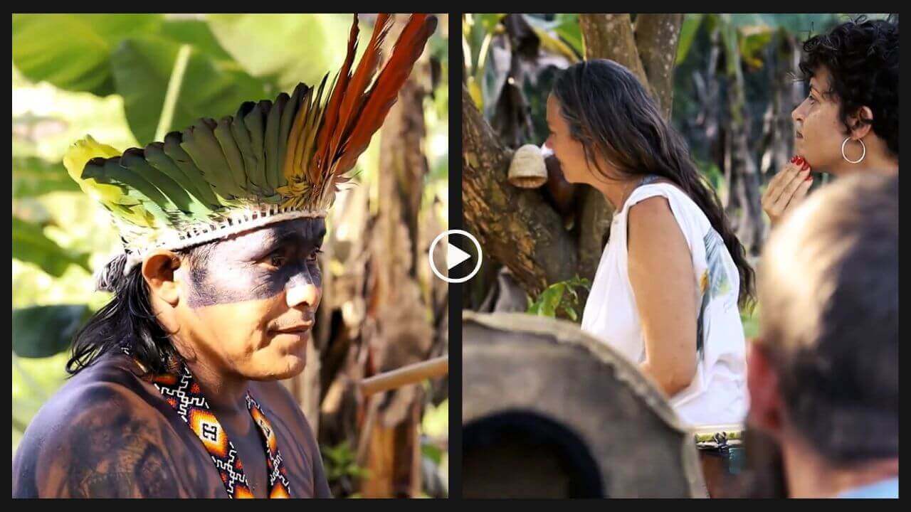 Tuim Nova Era shares the sacred origin story of Ayahuasca.