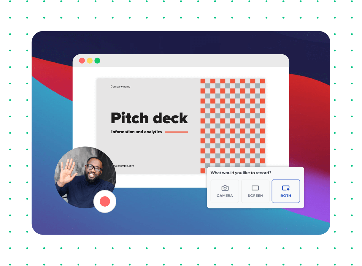 Image of recording screen