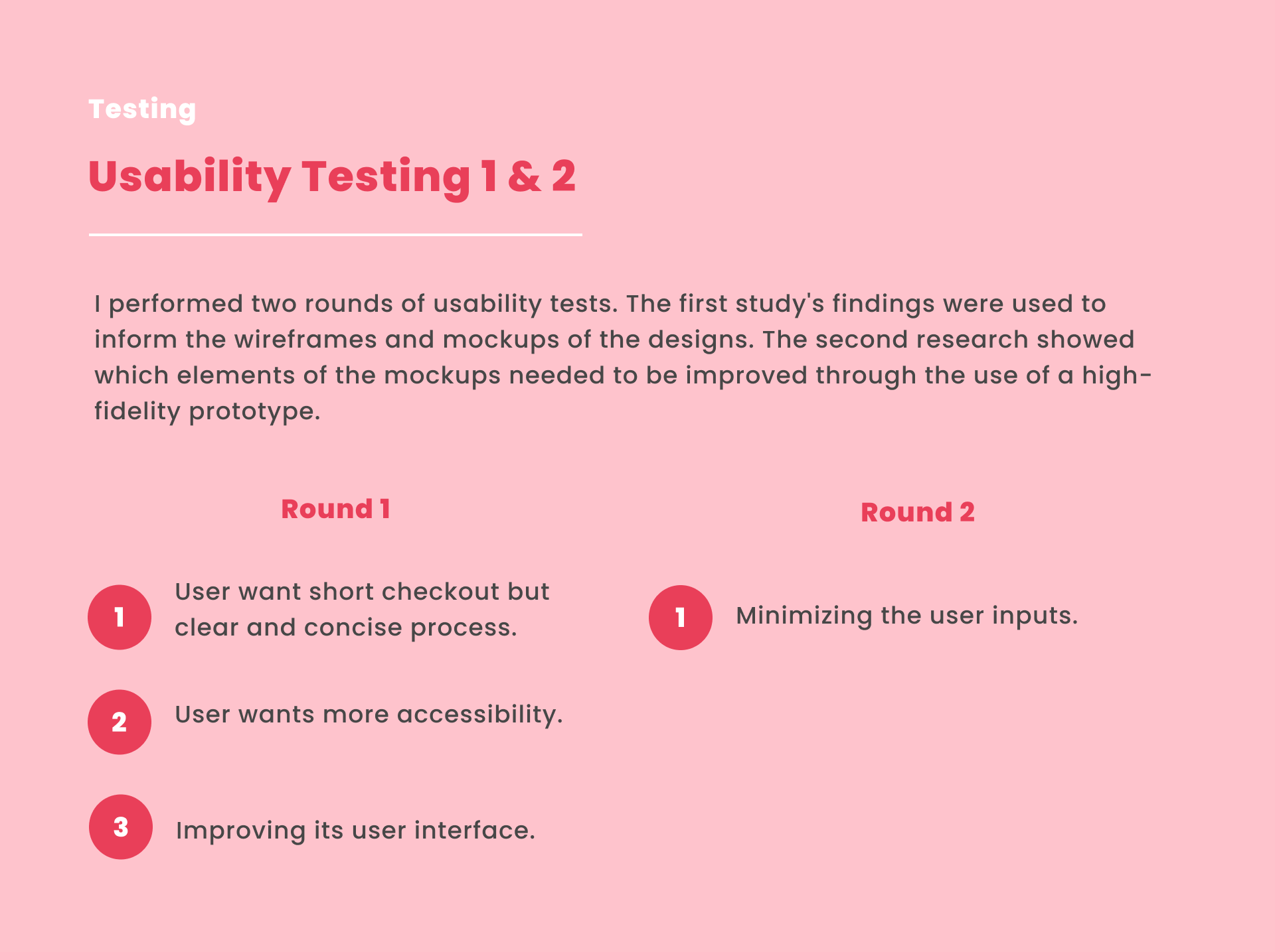 usability testing
