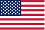 United States flag with thirteen red and white stripes and fifty white stars on a blue field.