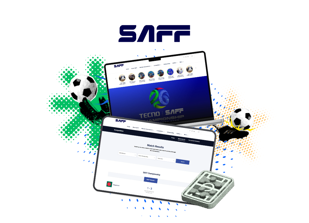 SAFF official website presentation