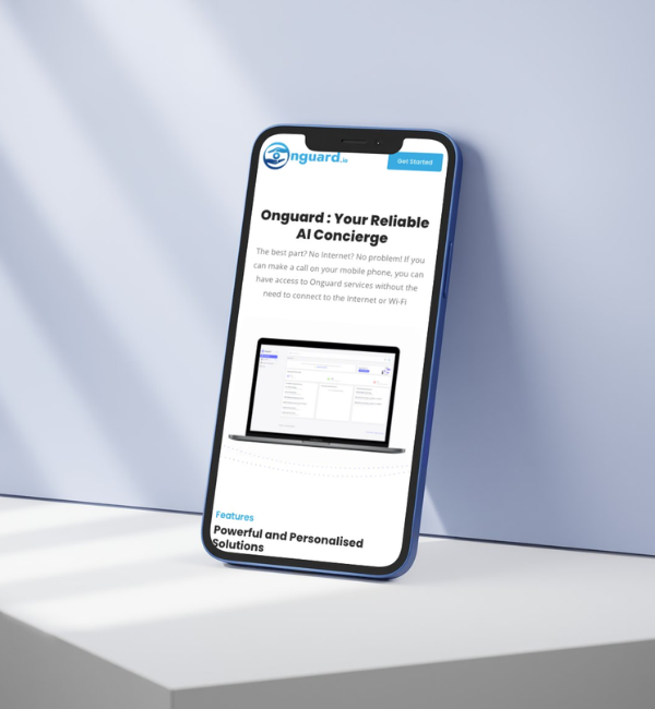 Onguard SMS appointment platform