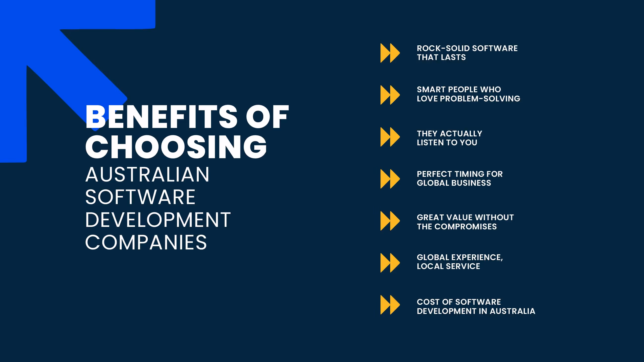 Benefits of Choosing Australian Software Development Companies