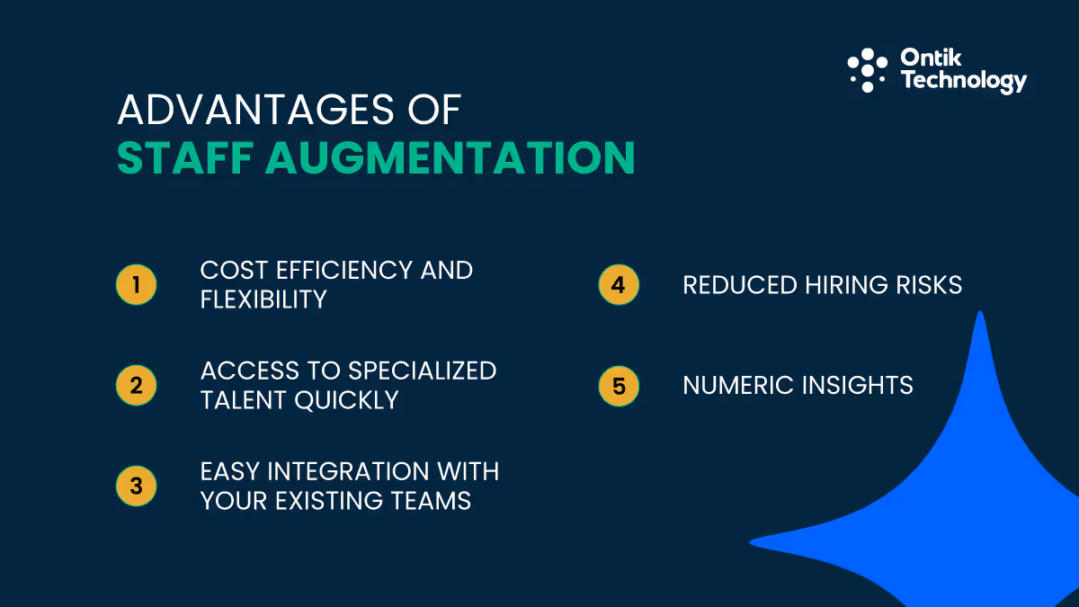 Advantages of staff augmentation