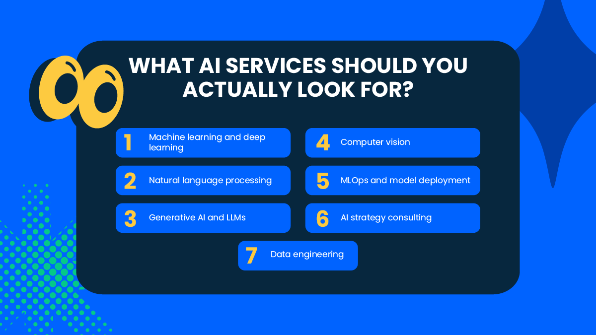 What AI Services Should You Actually Look For