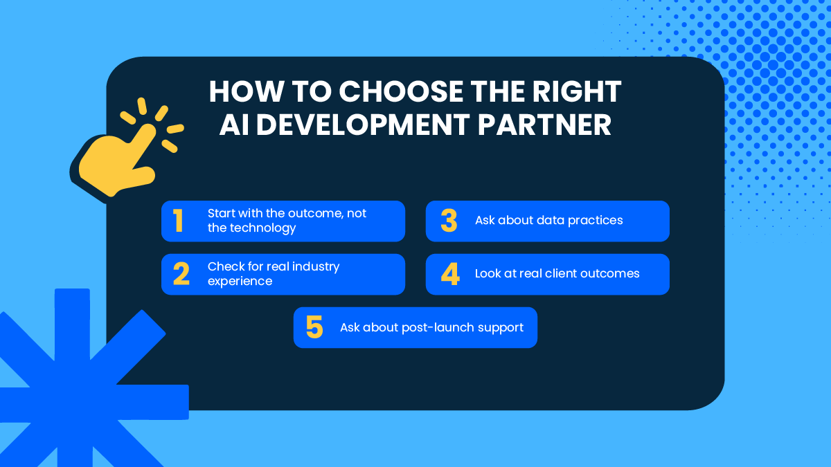 How to Choose the Right AI Development Partner