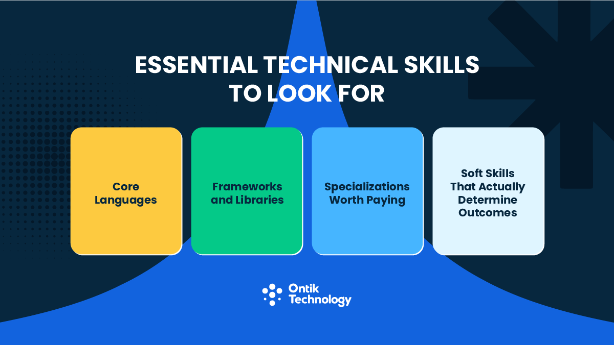 Essential Technical Skills to Look For AI Developers