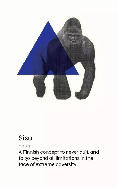 Sisu, one of Softserve Digital Development's core values. It is a Finnish concept about overcoming adversity.