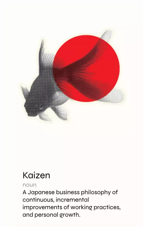 Kaizen, one of Softserve Digital Development's core values. A Japanese concept about continual growth both personally and professionally,
