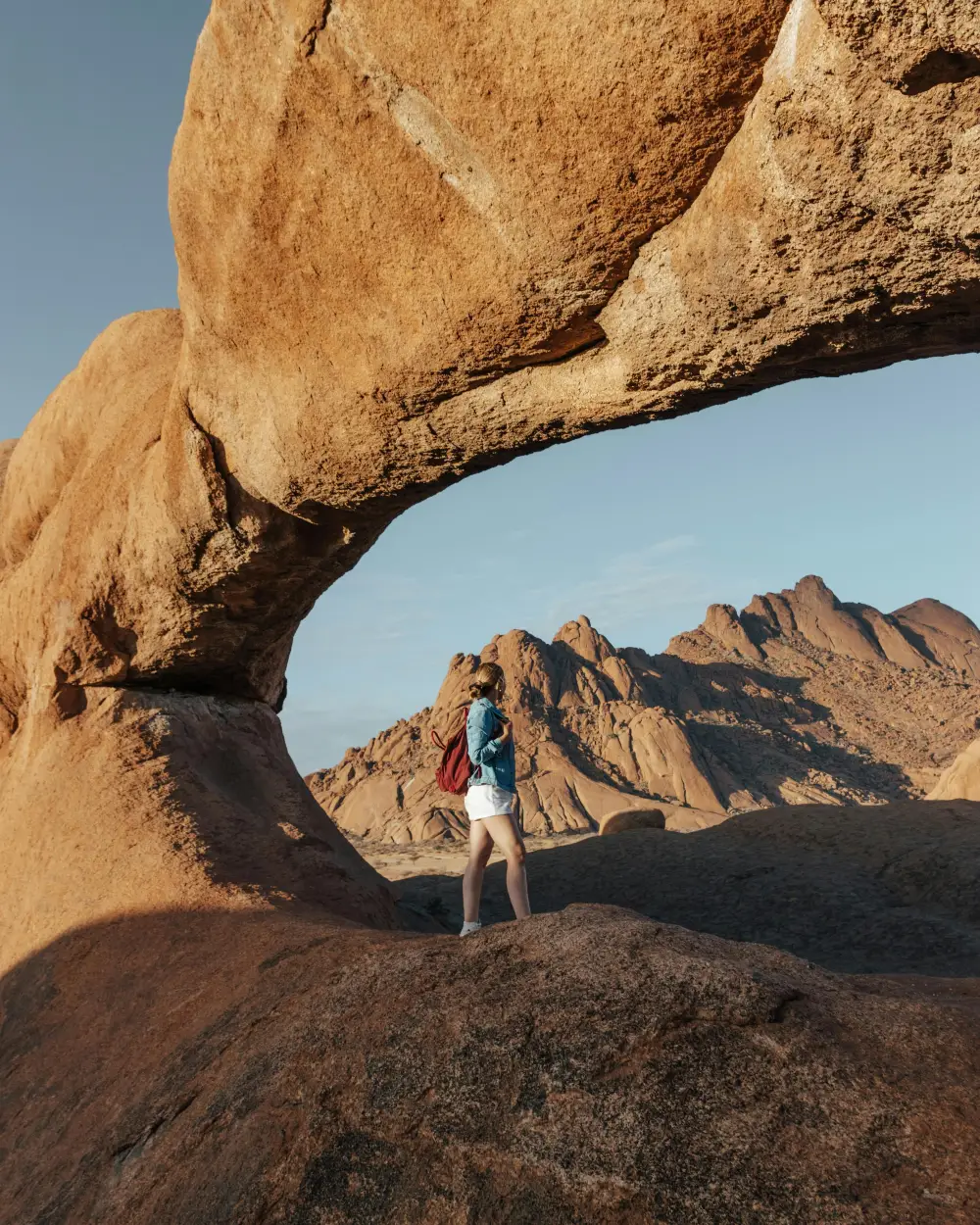A photo of a canyon in Namibia