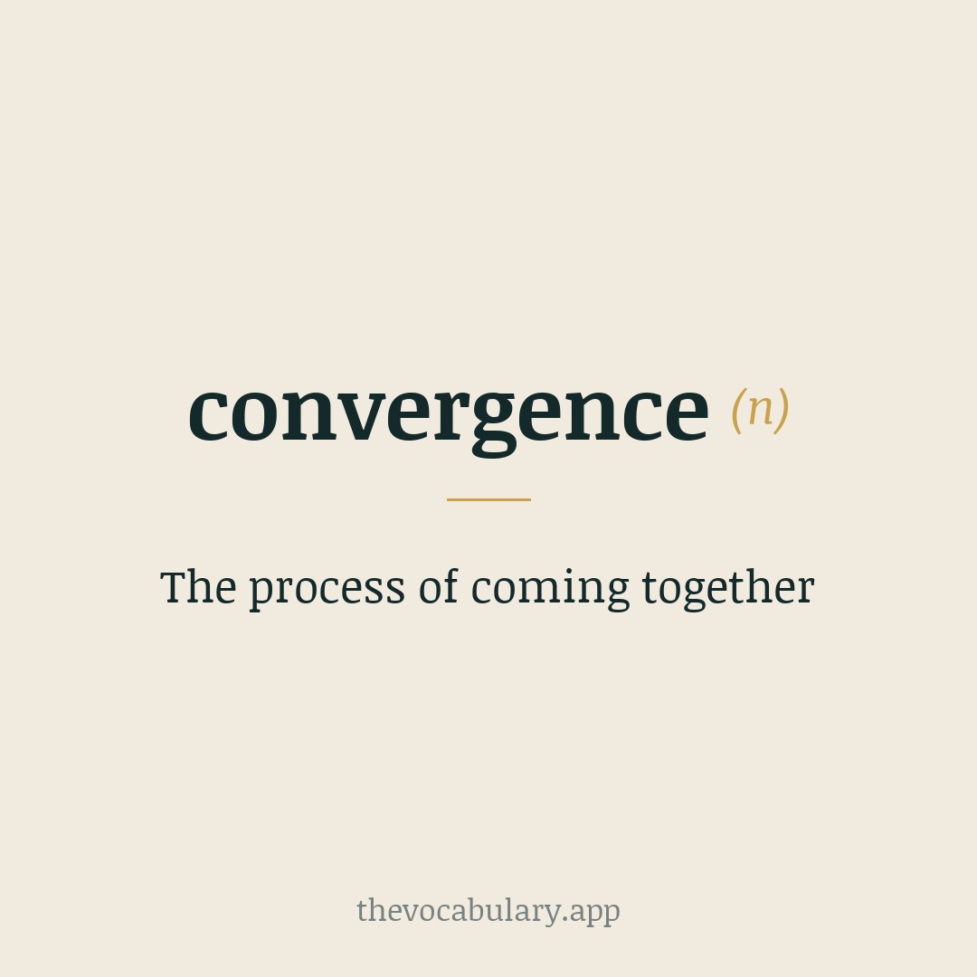 The process of coming together