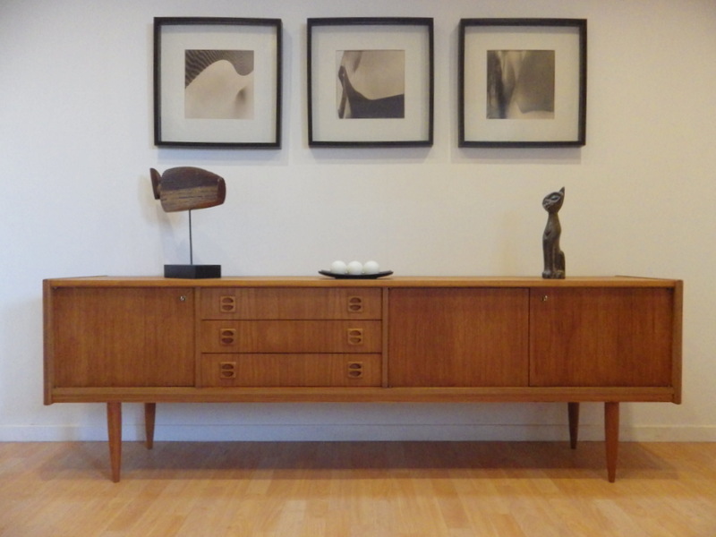 Enfilade de salon design scandinave