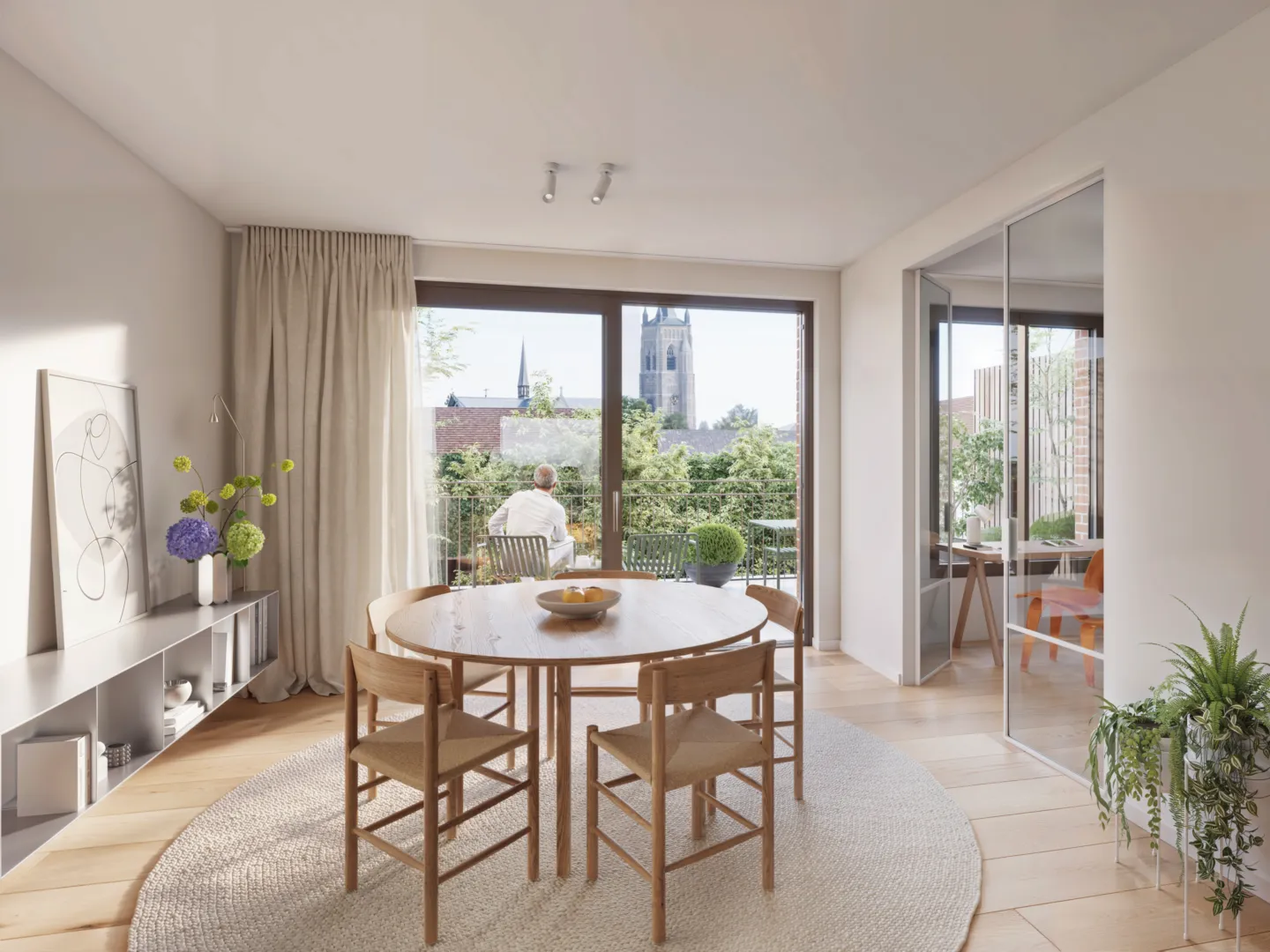 Houthof appartement Bradford