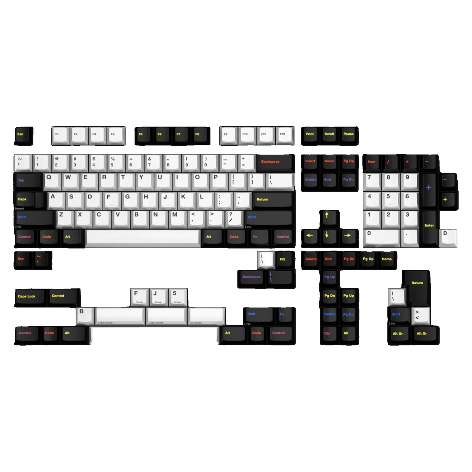 GMK ColorChrome - кейкапи для механічної клавіатури
