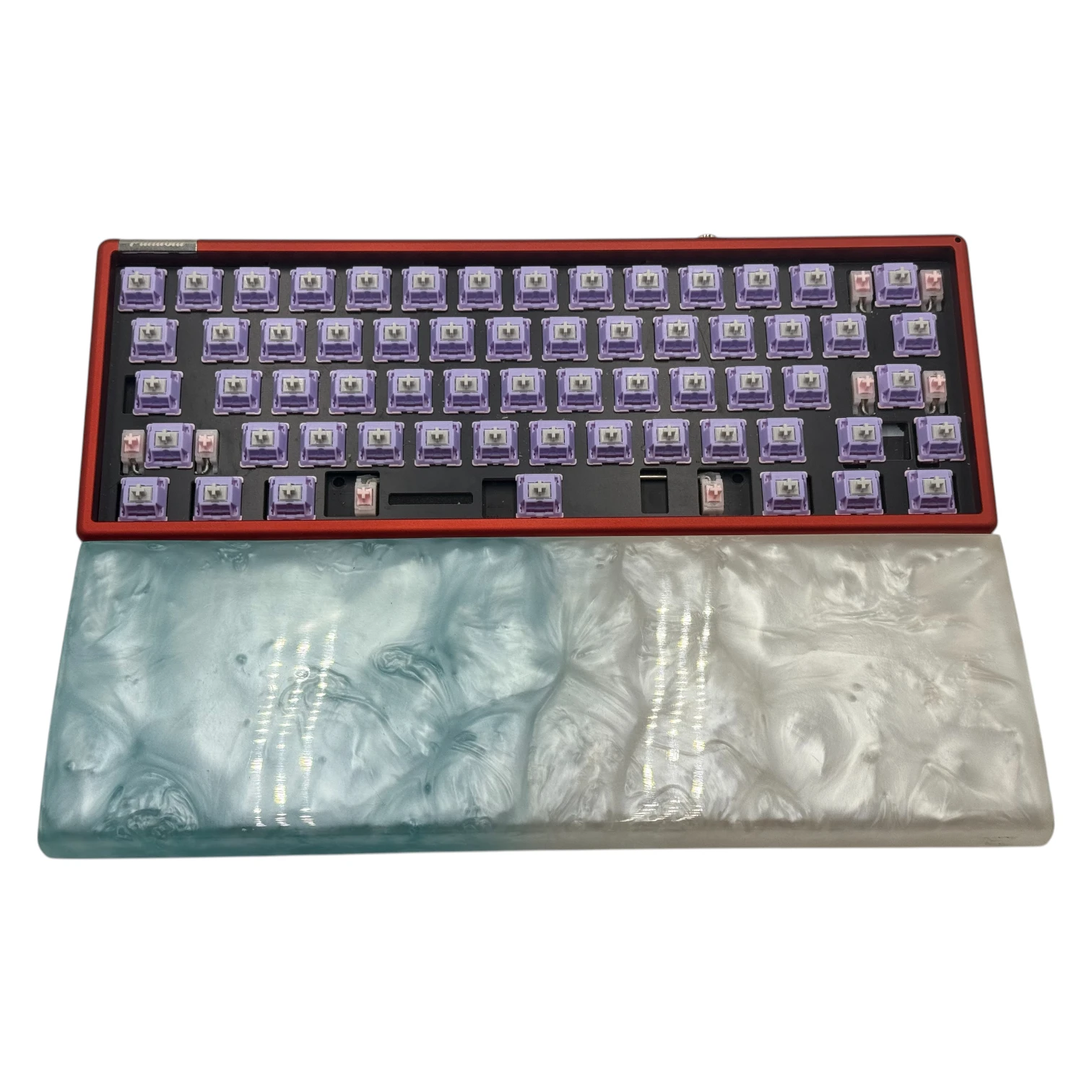 Епоксидна підставка під зап'ястя (Wrist Rest) Біло-Синя
