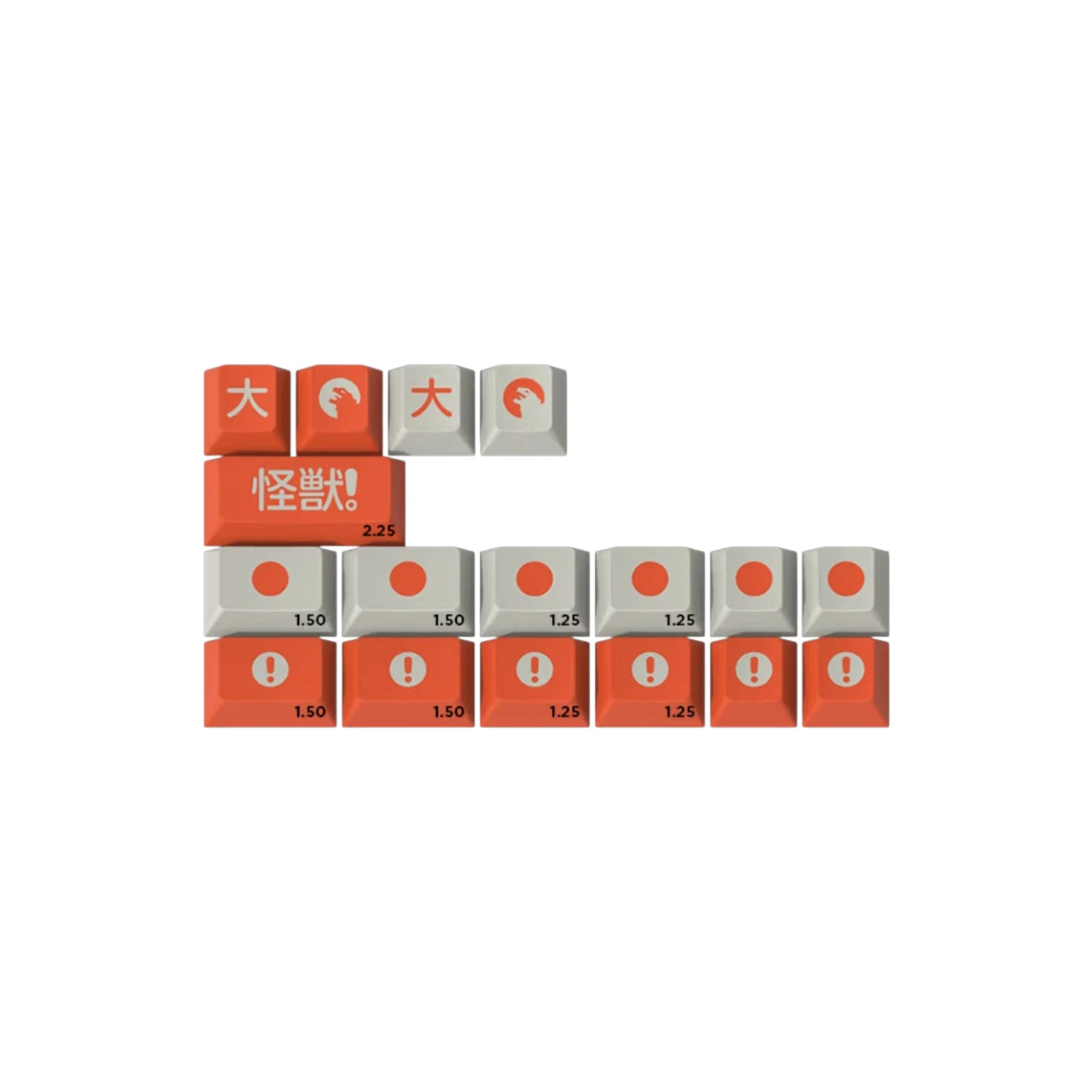 GMK Kaiju - кейкапи для механічної клавіатури.