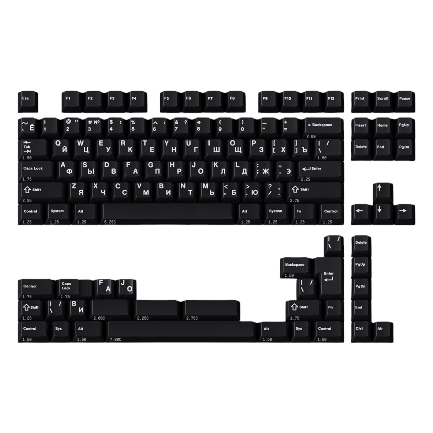 GMK WoB Cyrillic - кейкапи для механічної клавіатури