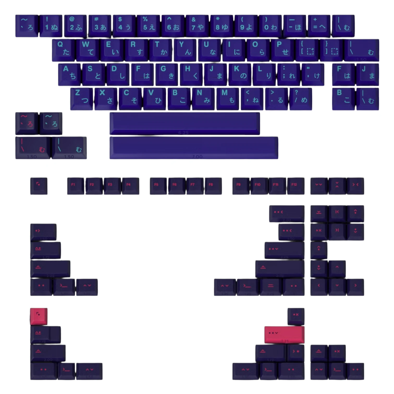 GMK Laser - кейкапи для механічної клавіатури