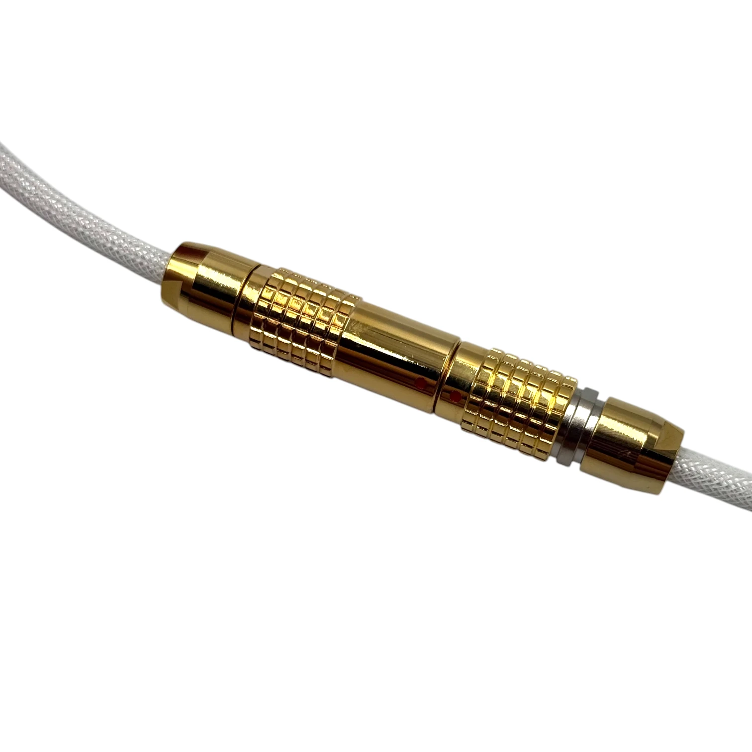 Преміум Кабель Tez Cables White Lemo - кастомний кабель для механічних клавіатур