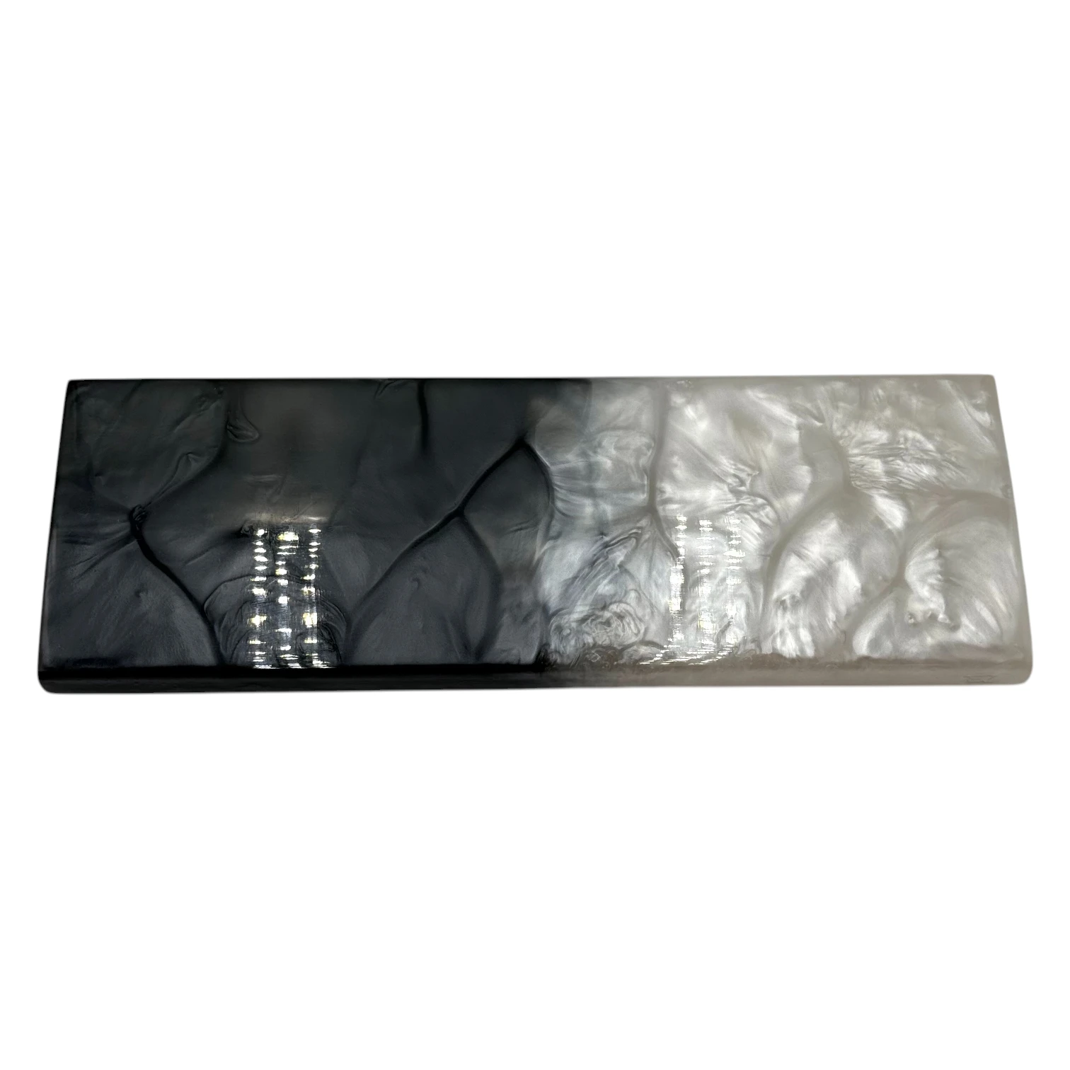 Епоксидна підставка під зап'ястя (Wrist Rest) Біло-Чорна (Уцінка)