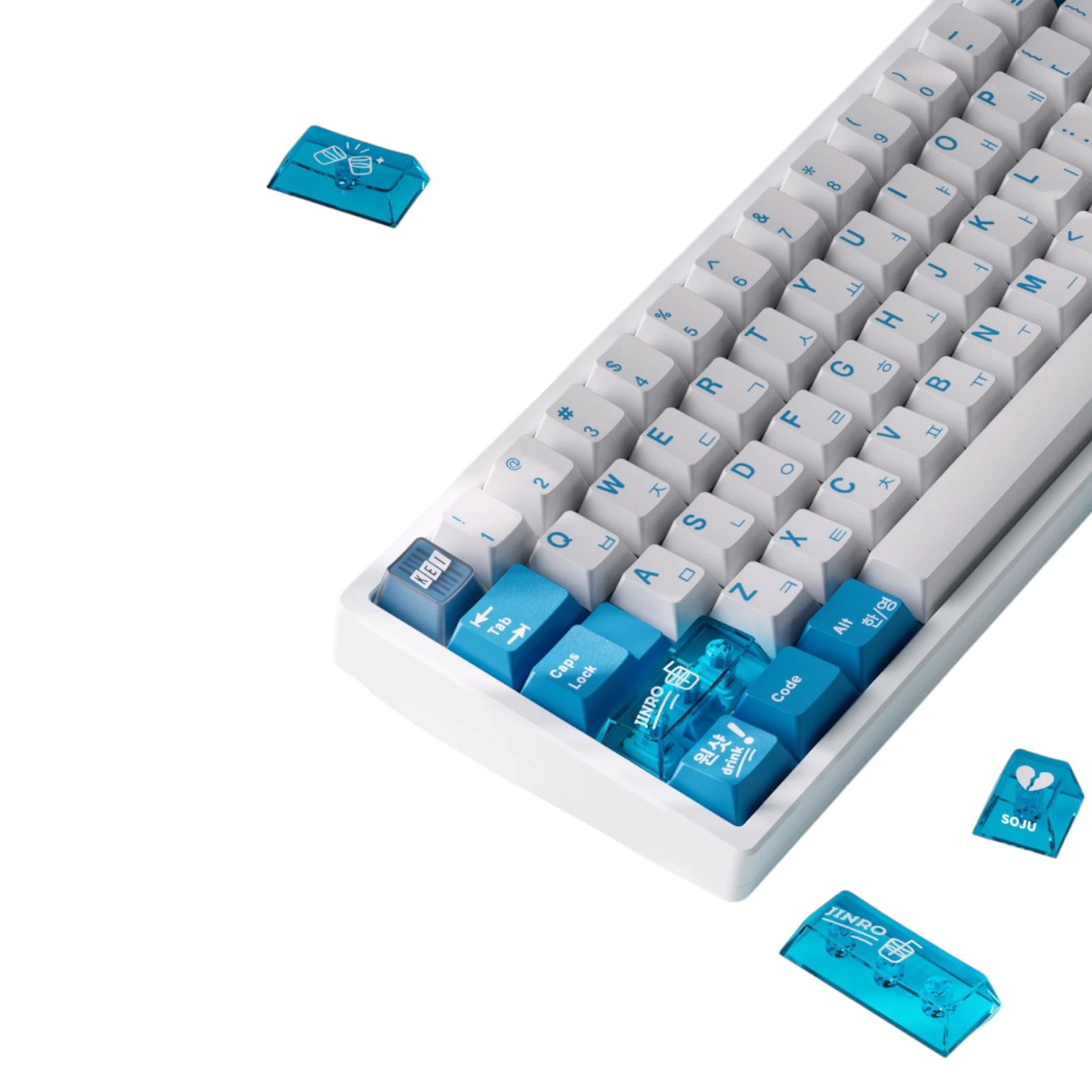 KeyKobo (KKB) Soju R2 - кейкапи для механічної клавіатури.