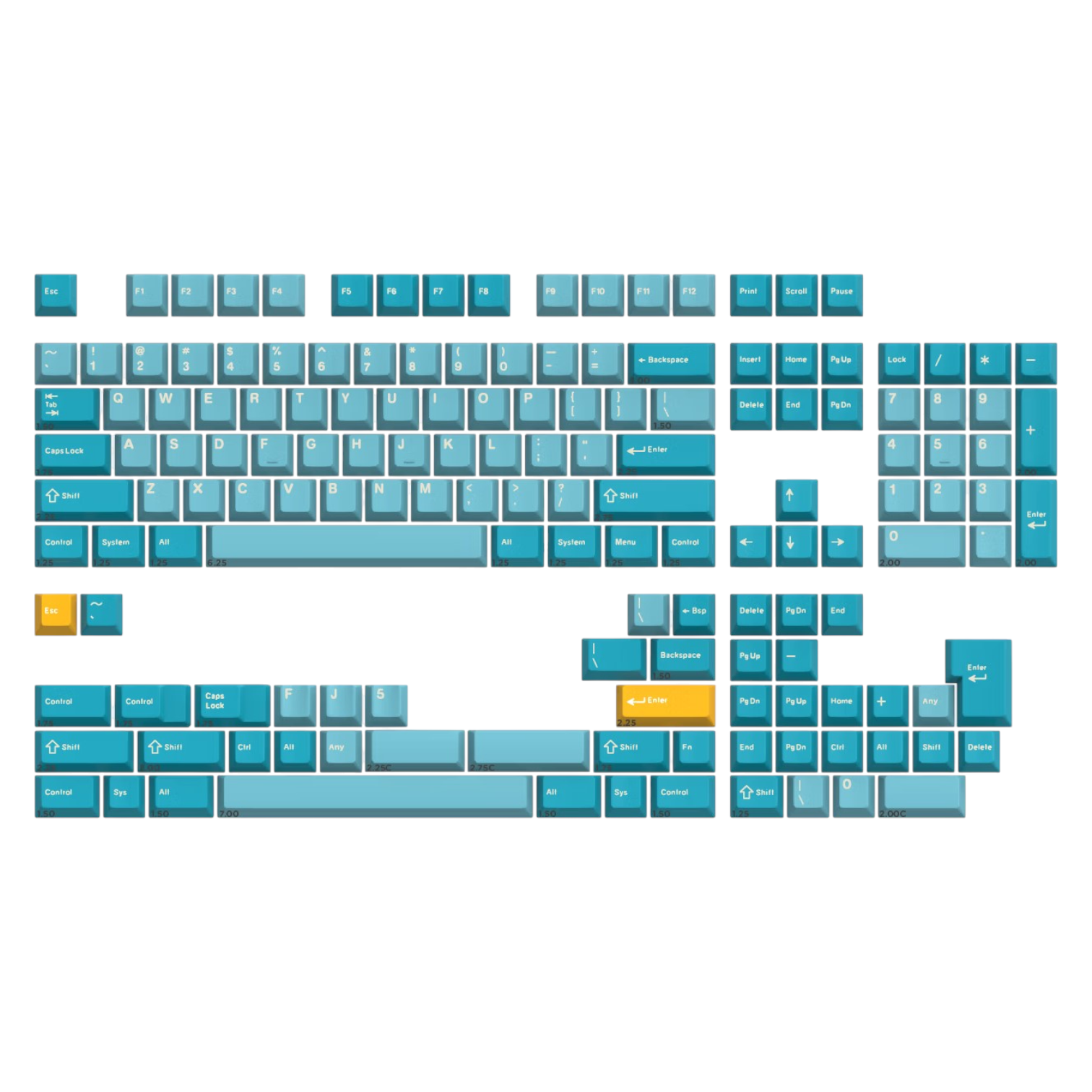 GMK Belafonte - кейкапи для механічної клавіатури