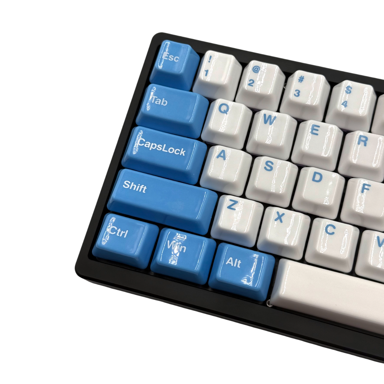 Cerakey Water Blue/White - кейкапи для механічної клавіатури