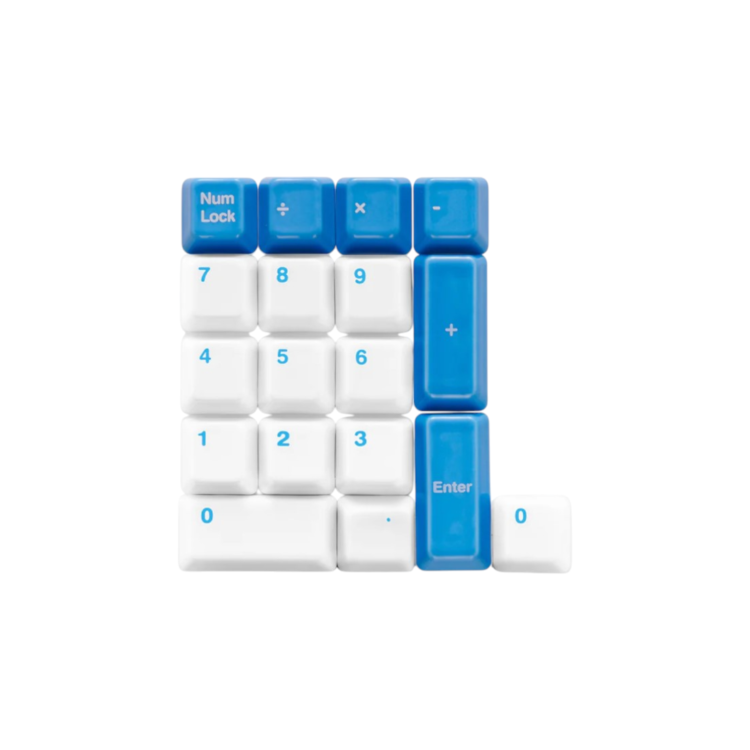 Cerakey Water Blue/White - кейкапи для механічної клавіатури