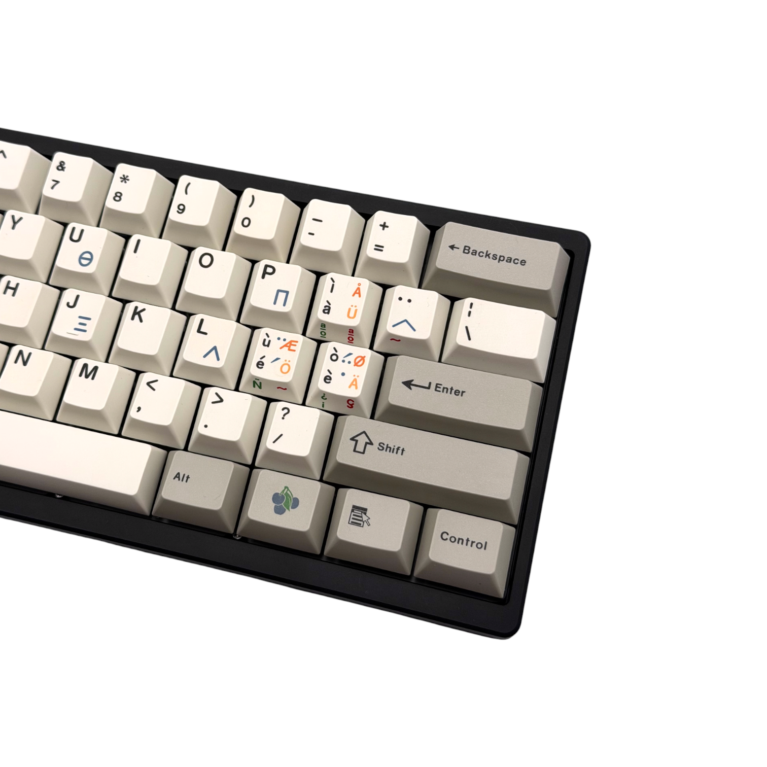 JC Studio Beige Greek  - кейкапи для механічної клавіатури