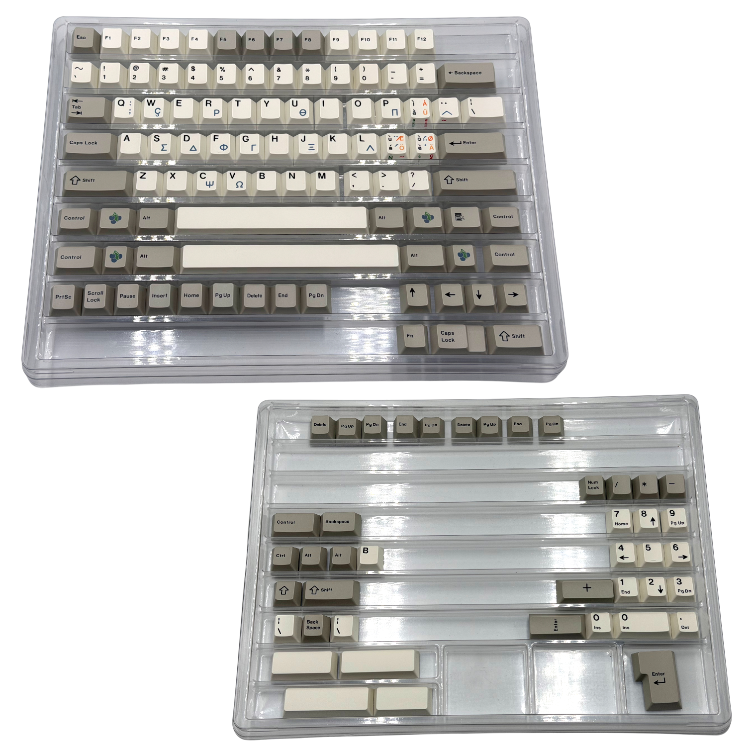 JC Studio Beige Greek  - кейкапи для механічної клавіатури