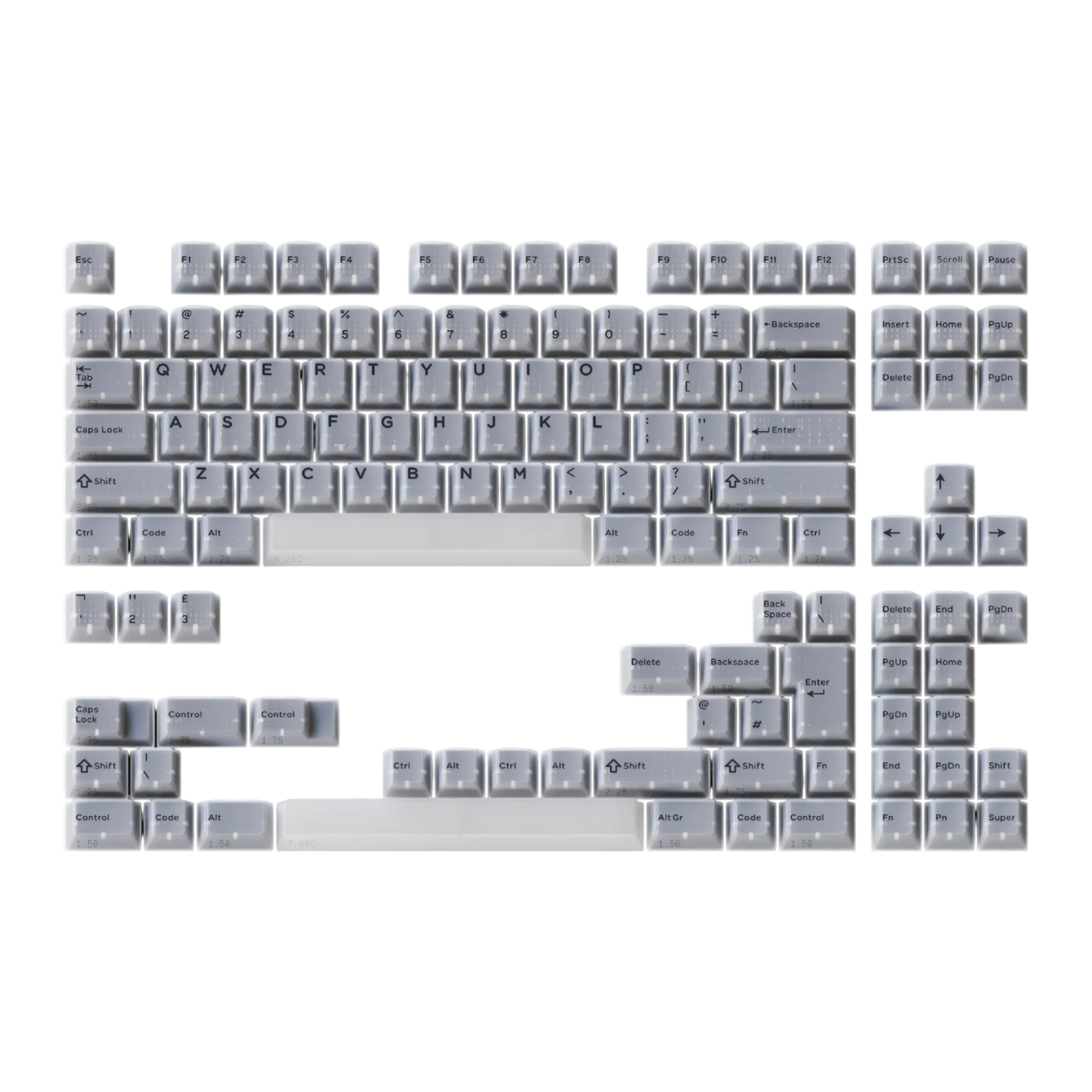 Domikey Ghost - кейкапи для механічної клавіатури