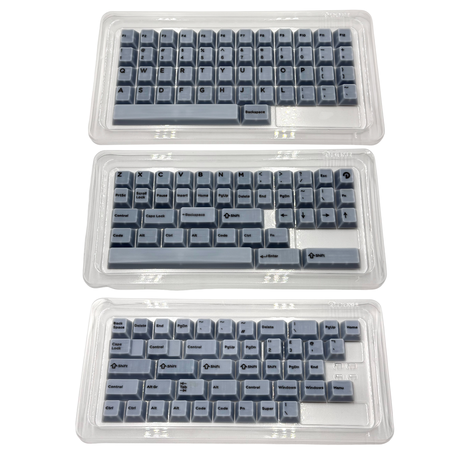 Domikey Ghost - кейкапи для механічної клавіатури