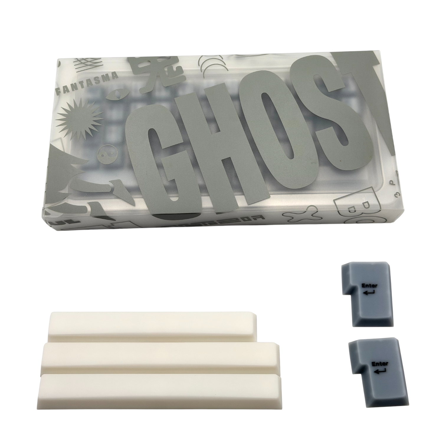 Domikey Ghost - кейкапи для механічної клавіатури