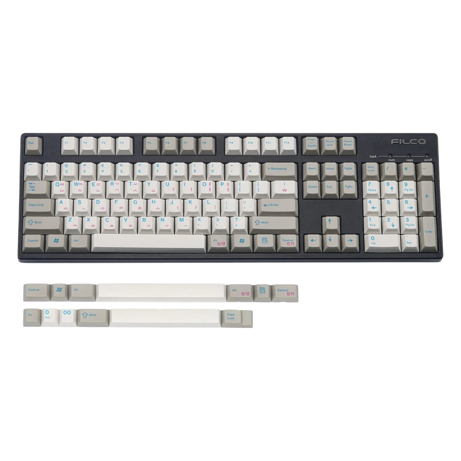 EnjoyPBT Korean Beige - Кейкапи для механічних клавіатур.