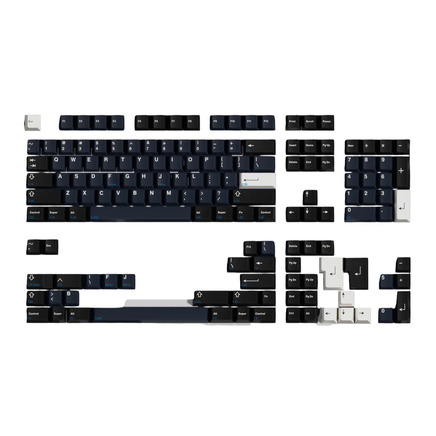 GMK Galaxy - кейкапи для механічної клавіатури